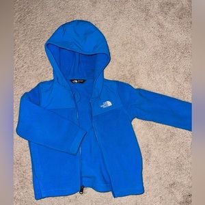 The North face toddler zip up sweater